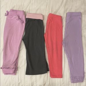 18 Mo x4 Bundle Girl leggings/sweatpants